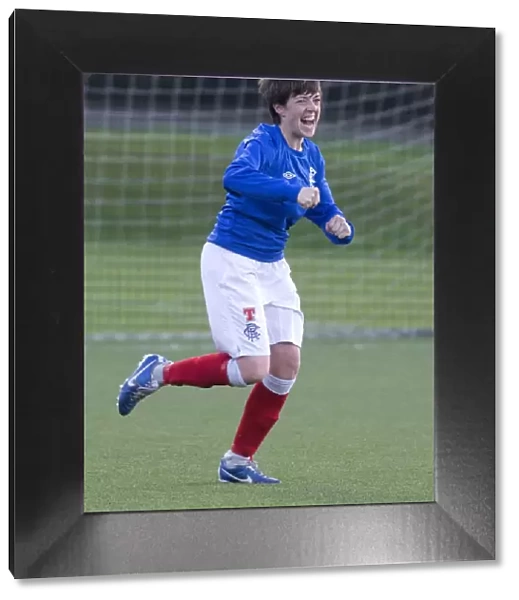 Rangers FC: Megan Sneddon's Thrilling Goal vs Hibernian Ladies in Scottish Womens Premier League Soccer Match