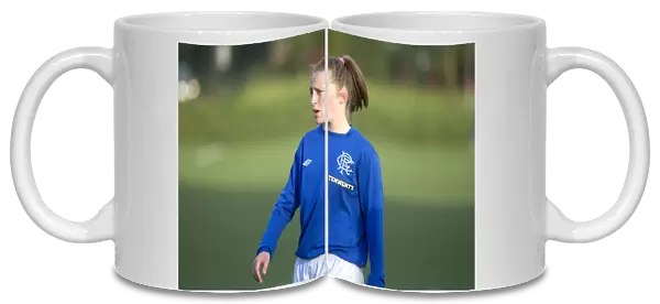Rangers FC: Megan Foley's Intense Battle in Scottish Women's Premier League Soccer Match - Rangers Ladies vs. Hibernian Ladies