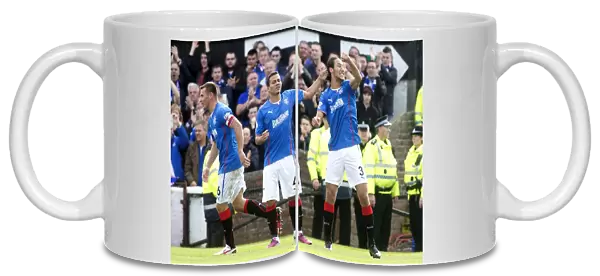 Mohsni and Peralta's Unforgettable Moment: Ayr United 0-2 Rangers - The Goal Celebration
