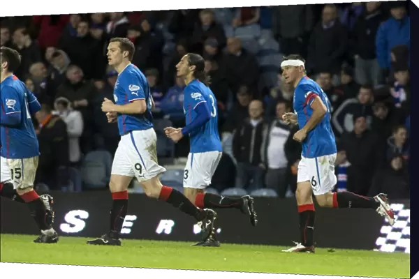 Rangers Lee McCulloch Scores Dramatic Penalty at Ibrox: SPFL League 1 Victory over Dunfermline Athletic