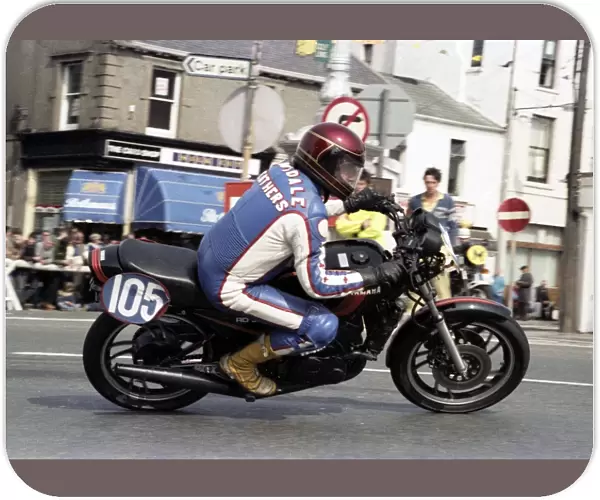 Fred Curry (Yamaha) 1983 Junior Manx Grand Prix