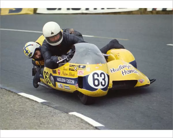 Dave Bexley & Bernard Tyler (Hadleigh Honda) 1974 750 Sidecar TT