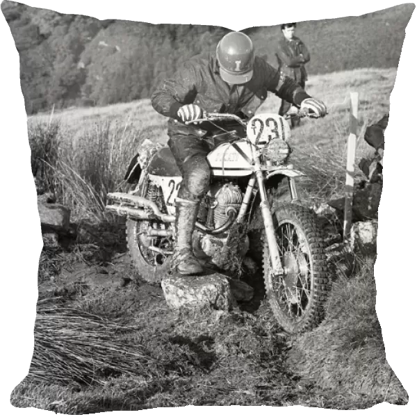 R Consonni (Ducati) 1971 ISDT, Isle of Man