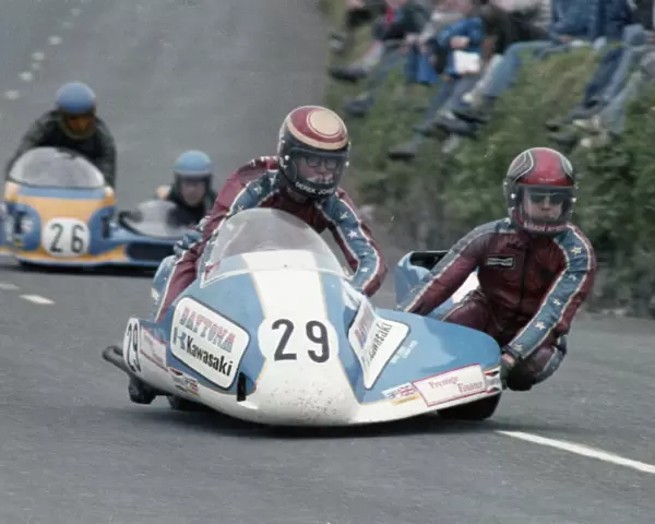 Derek Jones & Brian Ayres (Daytona Yamaha) 1978 Sidecar TT