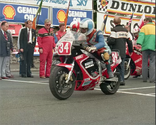 Mark Bullen (Suzuki) 1988 Production A TT