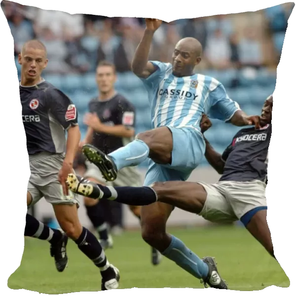 Intense Tackle: Dele Adebola vs Ibrahima Sonko, Coventry City vs Reading (September 10, 2005)