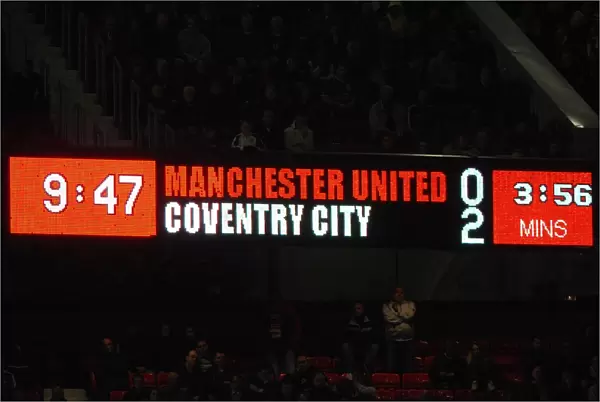 Manchester United's Carling Cup Triumph over Coventry City at Old Trafford (September 26, 2007)