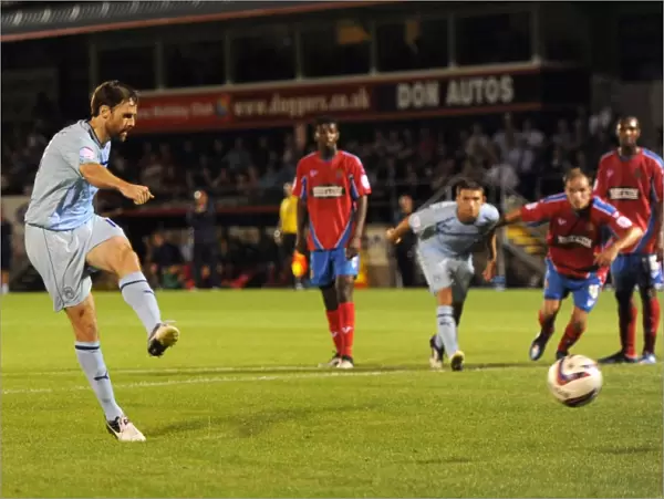 Kevin Kilbane's Penalty: Coventry City's Lone Goal in Capital One Cup Upset against Dagenham and Redbridge (August 14, 2012)