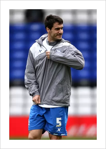 Pablo Ibanez in Action: Birmingham City vs. Bristol City (Npower Championship, 14-04-2012)