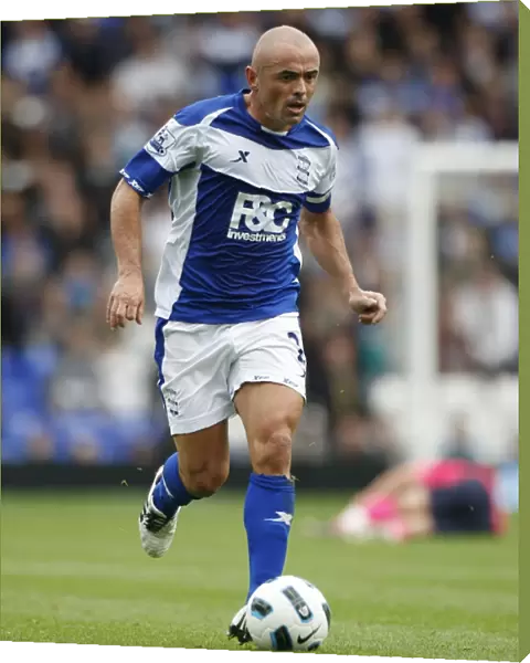 Stephen Carr in Action: Birmingham City vs Everton (2010-10-02, St. Andrew's)