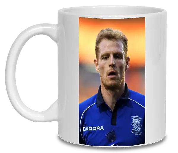 Chris Burke in Action: Birmingham City vs Barnet, Capital One Cup Round 1, St. Andrew's (14-08-2012)