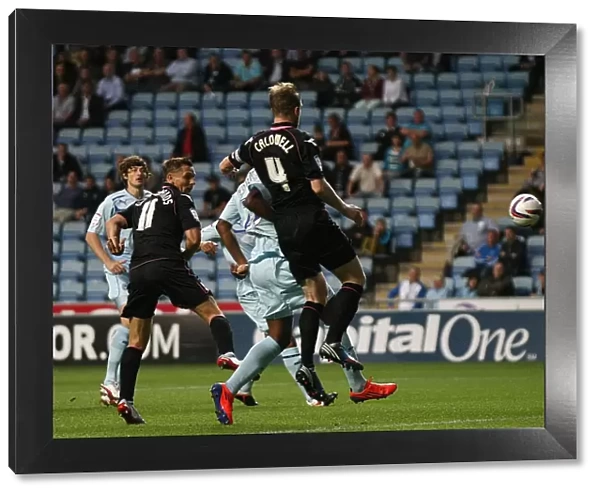 Peter Lovenkrands Scores the First Goal: Birmingham City vs. Coventry City, Capital One Cup Second Round, Ricoh Arena (August 28, 2012)