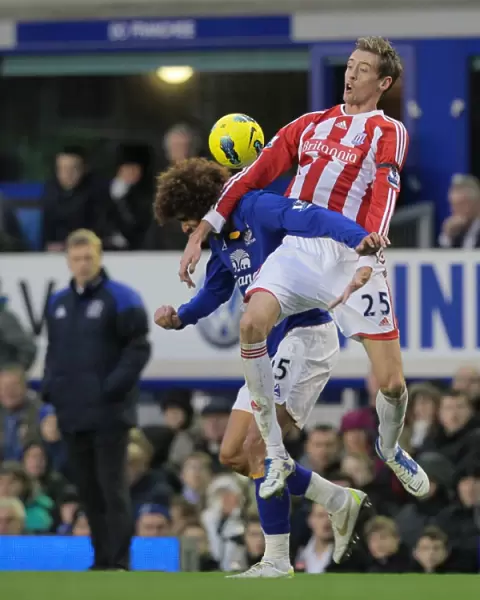 Decisive Moment: Thrilling Everton vs Stoke City Clash - December 4, 2011