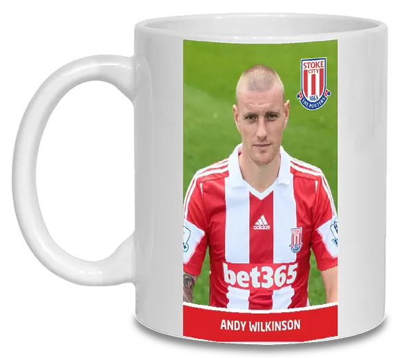 Andy Wilkinson: Stoke City FC Headshot (2013-14)