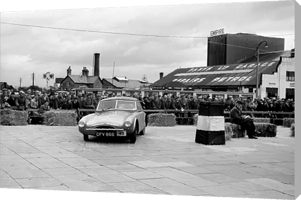 TVR RGS Atalanta body prototype at Morecombe Rally 1954
