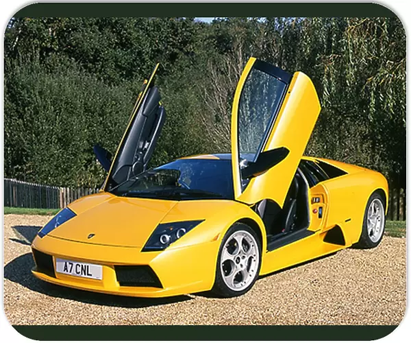 Lamborghini Murcielago, 2002, Yellow, pearlescent