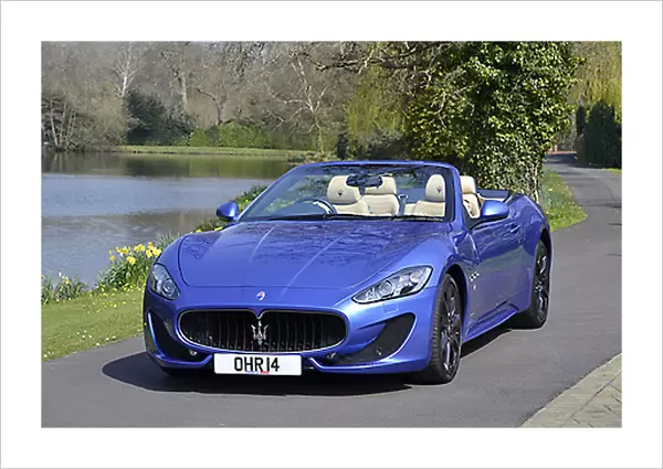 Maserati GranCabrio Sport, 2013, Blue