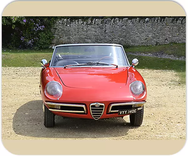 Alfa Romeo Duetto Spider 1600, 1967, Red