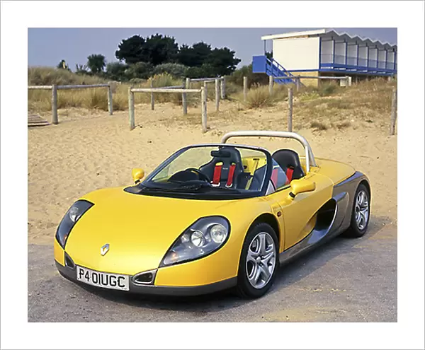 Renault Sport Spider, 1997, Yellow, & grey