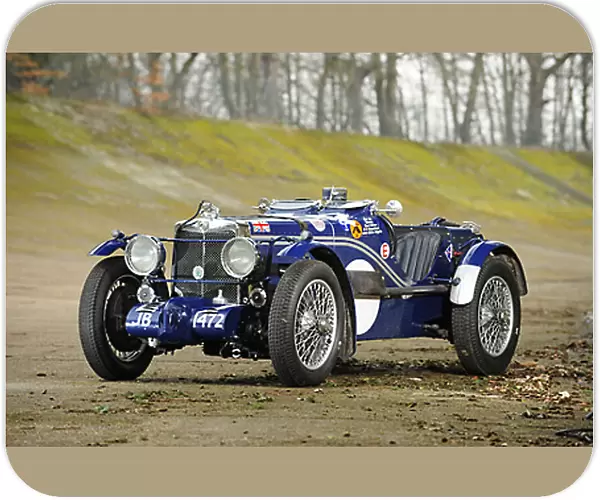 MG K3 (racecar) 1933 Blue