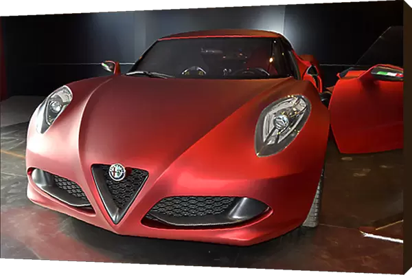 Alfa Romeo 4C Prototype, 2011, Red