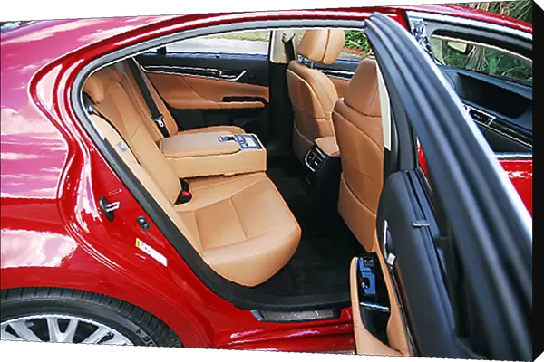 Lexus GS350, 2013, Red, dark