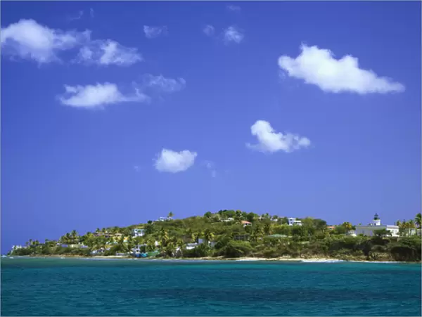 Caribbean, Puerto Rico, Viegues Island. The bay at Isabel Segunda. Credit as: Dennis