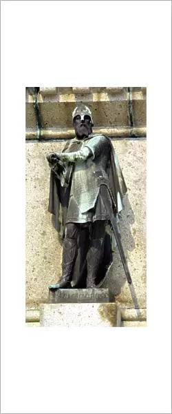 William Longsword or Longspear. Duke of Normandy. 933-942. Statue