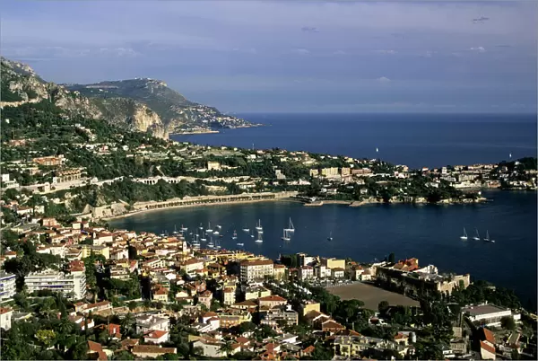 France, Cote d Azur, Villefranche sur Mer and Cap Ferrat