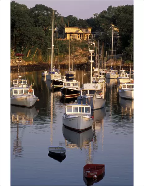 Oguinquit, Maine. The boats of Perkins Cove