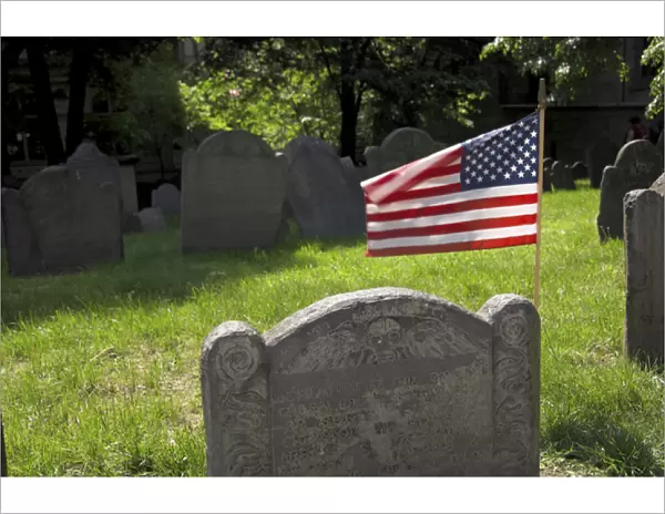 United States, New England, Massachusetts, Boston, Kings Chapel Burying Ground