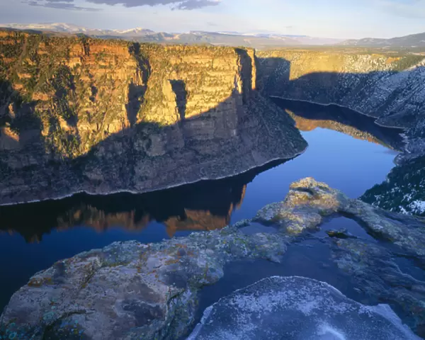 FLAMING GORGE NATIONAL RECREATION AREA, UTAH. USA. View of Flaming Gorge Reservoir