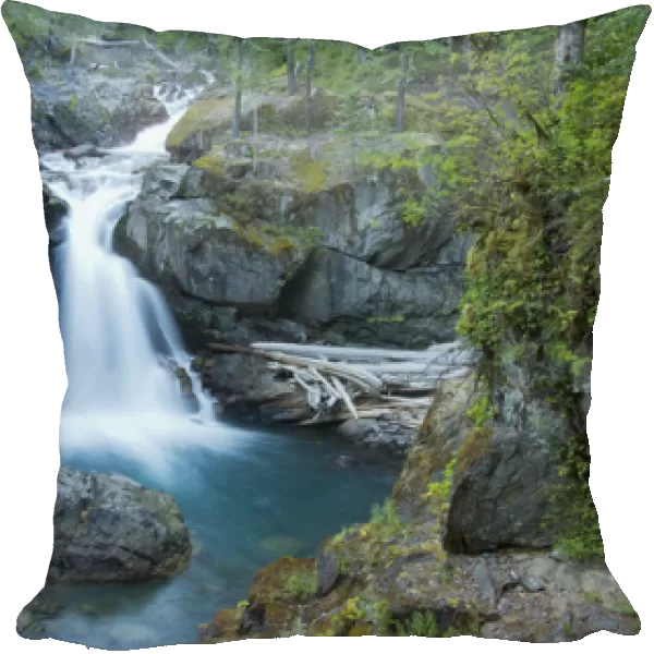 Silver Falls; Mount Rainier National Park; Washington; USA