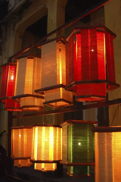Asia, Vietnam. Fabric lanterns, Hoi An, Quang Nam Province