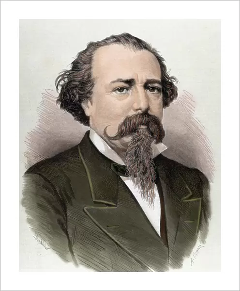 Lopez de Ayala, Adelardo (1828-1879). Poet, playwright and Spanish politician