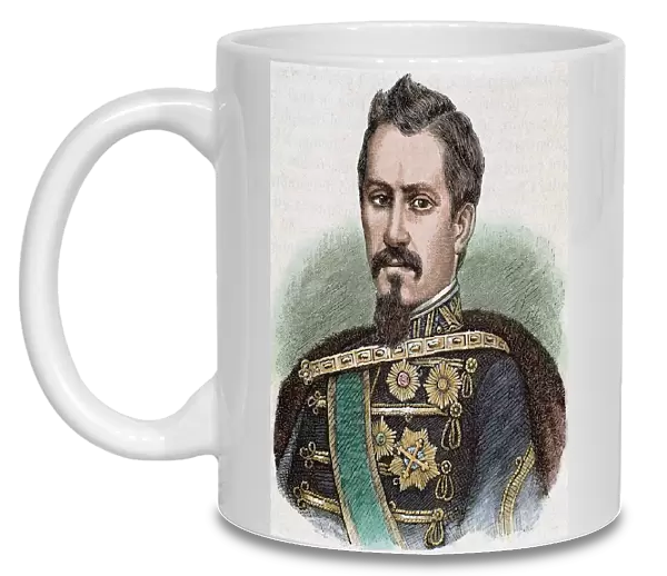 Cuza, Alexander John (Husi, 1820-Heidelberg, 1873). Prince of Romania (1859-1866)