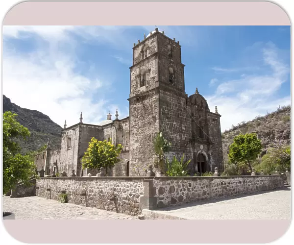 Mexico, Baja California Sur. Mission San Javier, Roman Catholic Jesuit