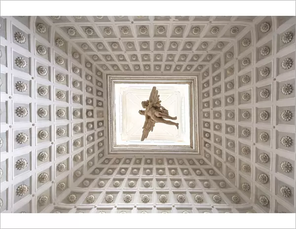 Italy, Venice. Ceiling of Museum of Palazzo Grimani
