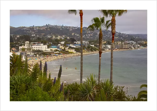 Beach resort town of Newport Beach, California
