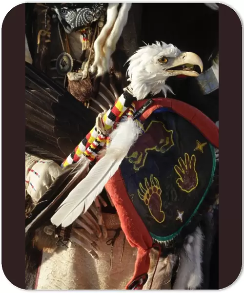 Santa Fe, New Mexico, USA. Pow wow at the Institute of American Indian Arts. Native