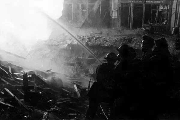 Blitz in London -- Old Compton Street, WW2
