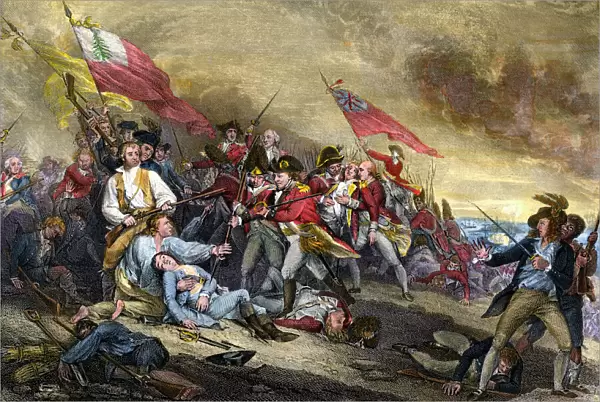 Bunker Hill battle, 1775