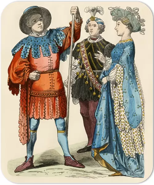 Renaissance fashion in Germany, 15th century