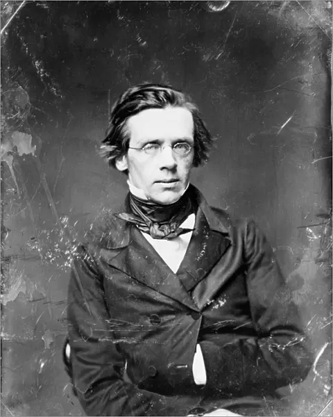 Daguerreotype of an unidentified man, possibly Mathew Brady, mid 19th century