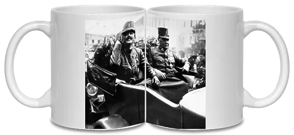 The last Emperor of Austria and the last monarch of the Habsburg Dynasty. Karl I in Chernivtzi, Ukraine, 6 July 1917