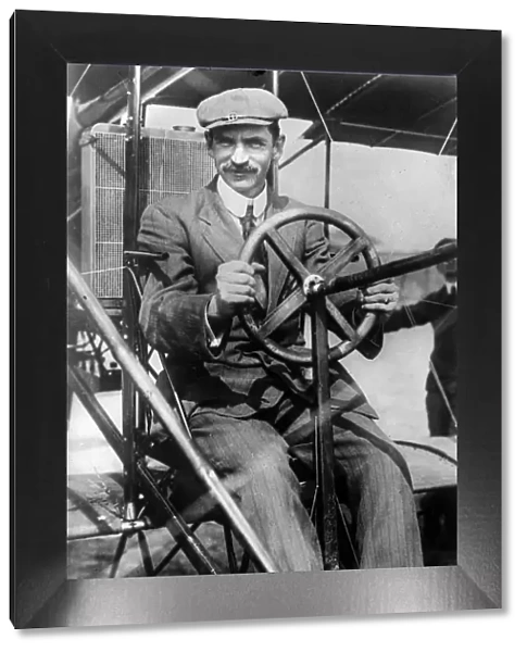 (1878-1930). American inventor and aviator. Photograph, c1910
