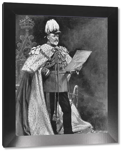EDWARD VII (1841-1910). King of England, 1901-1910