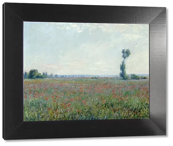 MONET: POPPY FIELD, 1881. Oil on canvas, Claude Monet, 1881