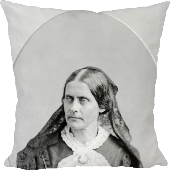 SUSAN B. ANTHONY (1820-1906). American woman-suffrage advocate