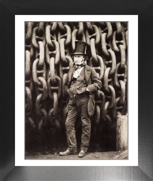 Framed Print : Print of Isambard Kingdom Brunel Framed Print : Print of Isambard Kingdom Brunel